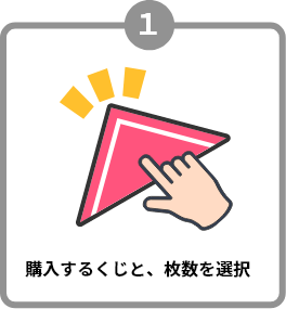 購入するくじを選択